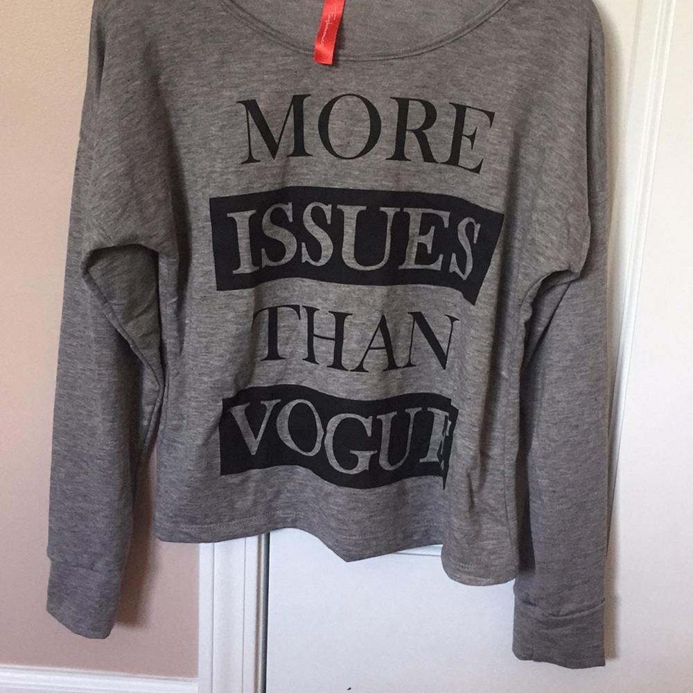 "More Issues Than Vogue" Long Sleeve Shirt